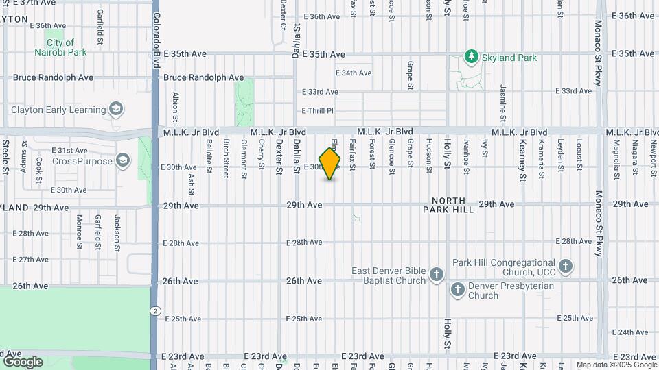 2951 Elm St Map and Location Details