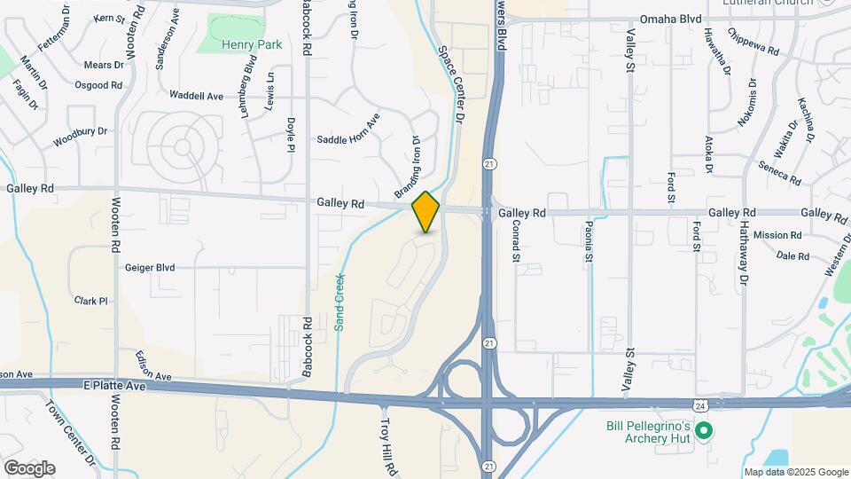945 Grissom Dr. Map and Location Details