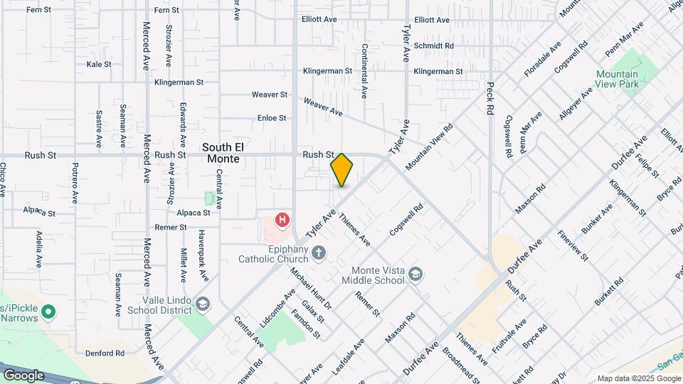 1817 Tyler Ave Map and Location Details