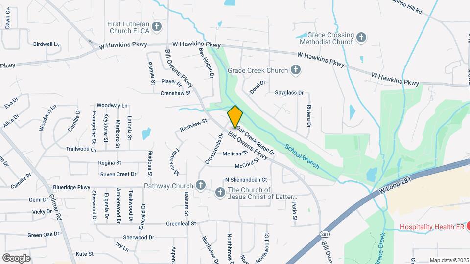 3420 Bill Owens Pkwy Map and Location Details