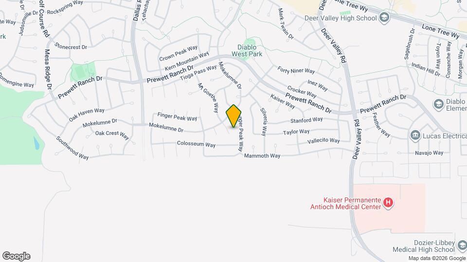 1815 Mount Goethe Ct Map and Location Details