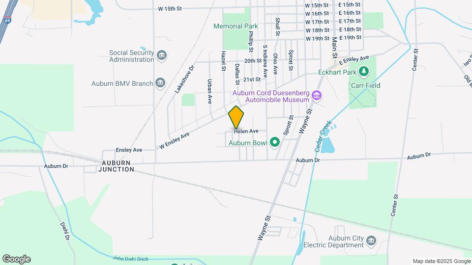 1801 Dallas St Map and Location Details
