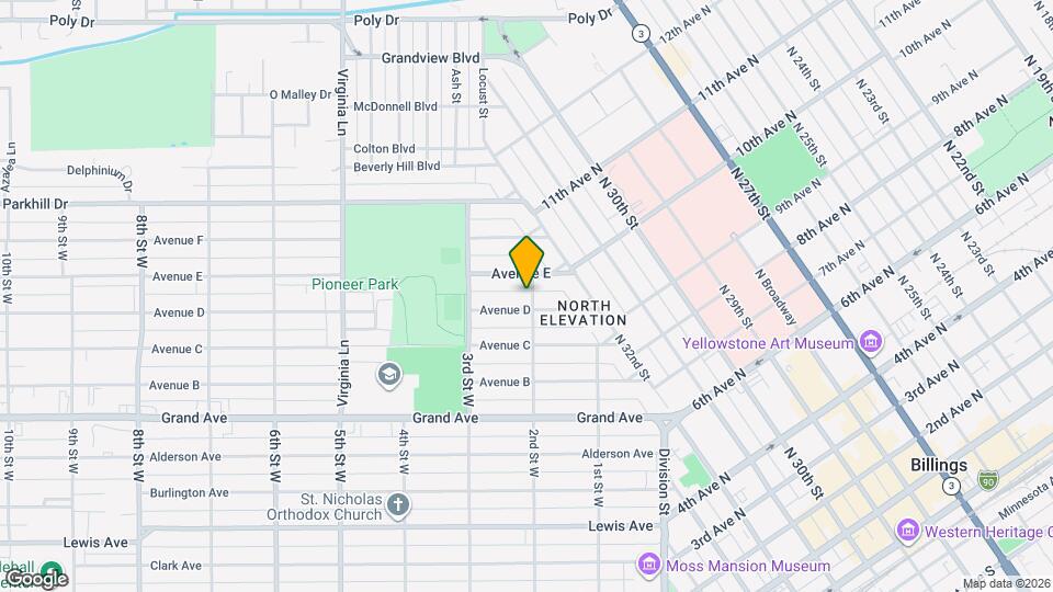 1712 2nd St W Map and Location Details
