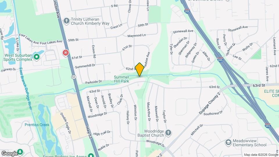 3124 63rd St Map and Location Details