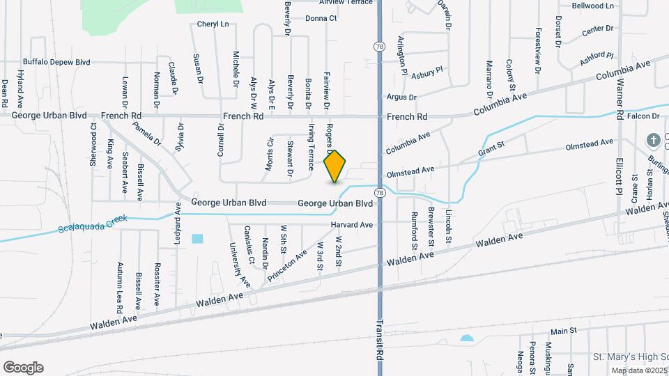 5910 Transit Rd Map and Location Details
