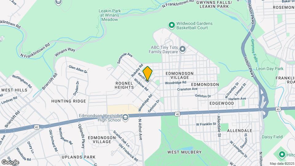 900 Kevin Rd Map and Location Details