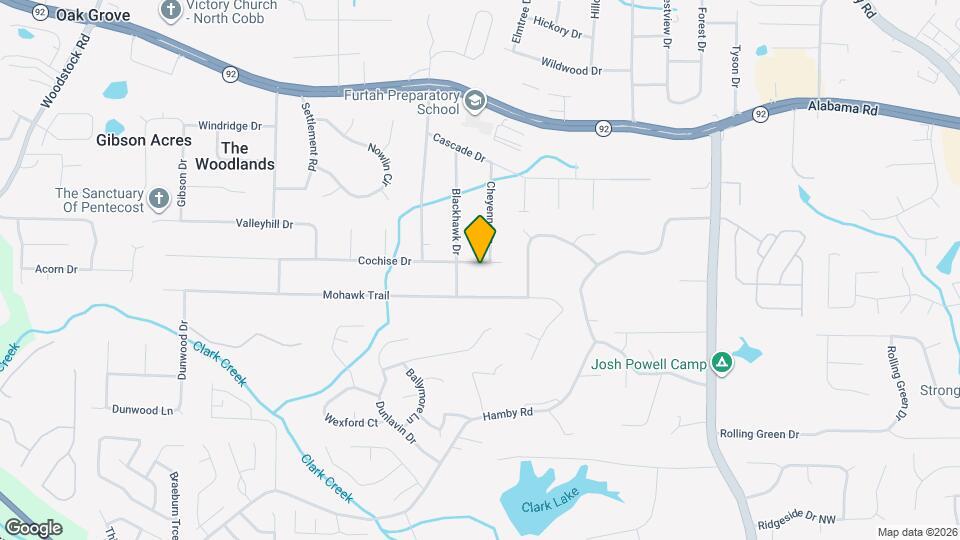 2301 Cochise Dr Mapa y Detalles de la Ubicación