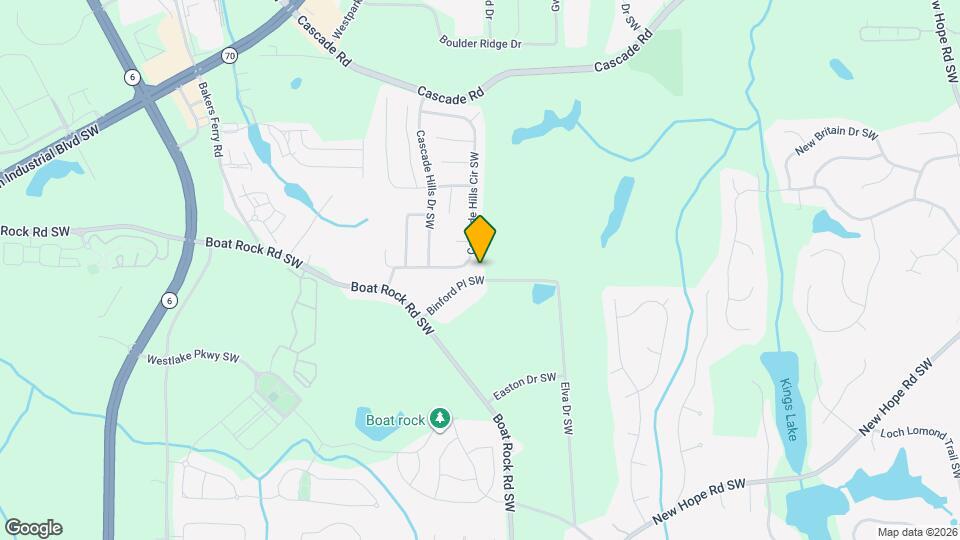 4995 Cascade Hills Cir SW Map and Location Details