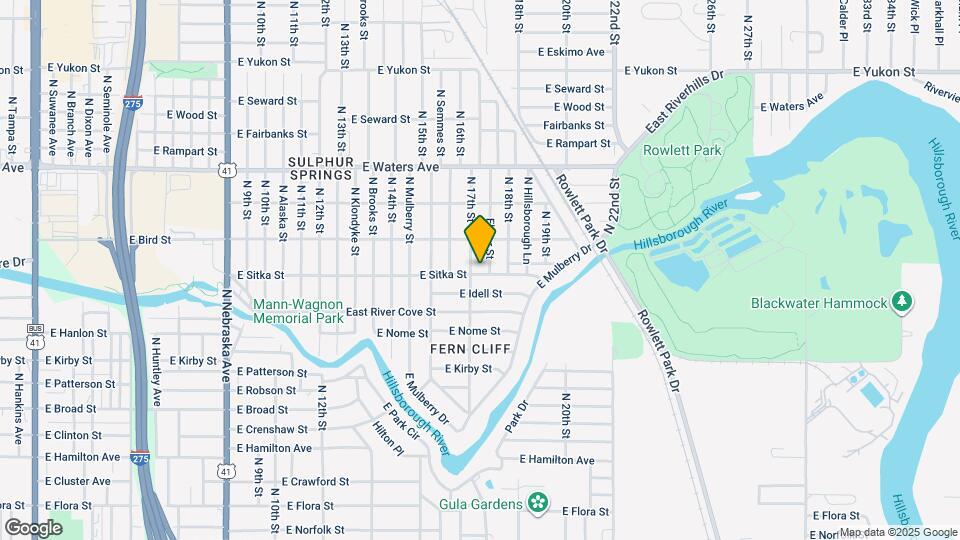 1706 E Sitka St Map and Location Details