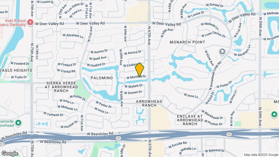 6769 W Monona Dr Map and Location Details