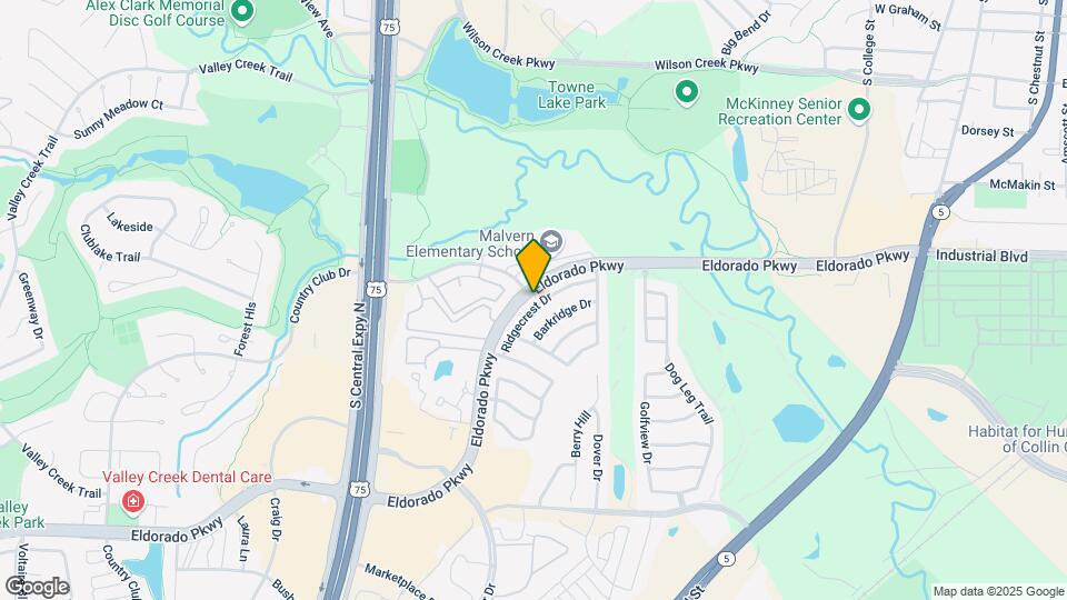 1026 Ridgecrest Dr Map and Location Details