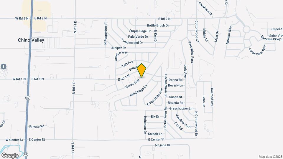 1531 Essex Way Map and Location Details