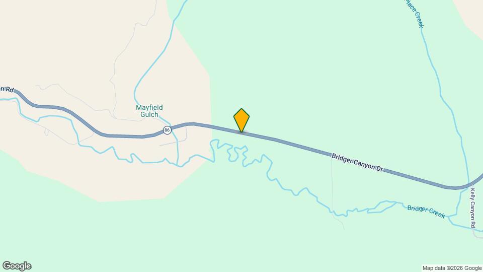 5782 Bridger Canyon Rd Map and Location Details