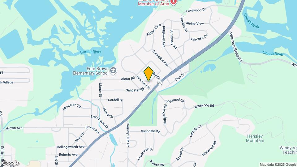 1115 Sangster Rd Map and Location Details