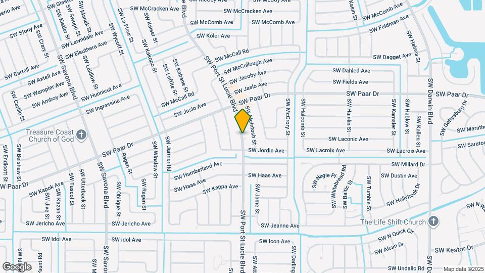 4061 SW Port St Lucie Blvd Map and Location Details