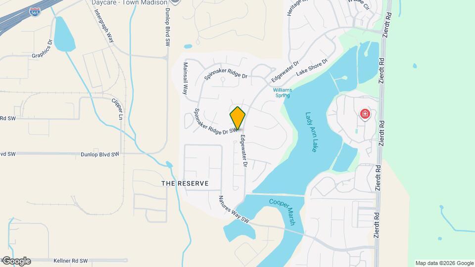 102 Spinnaker Ridge Dr SW Map and Location Details