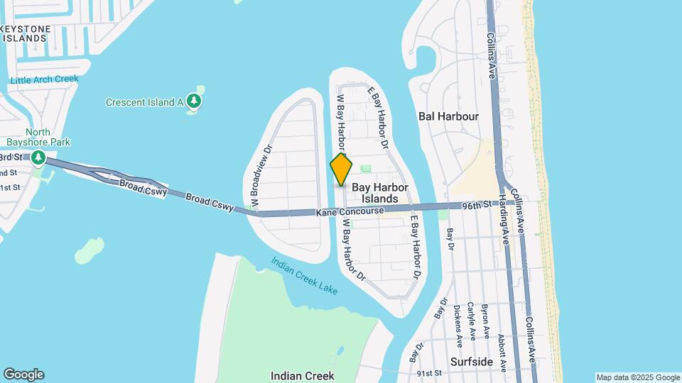990 W Bay Harbor Dr Map and Location Details