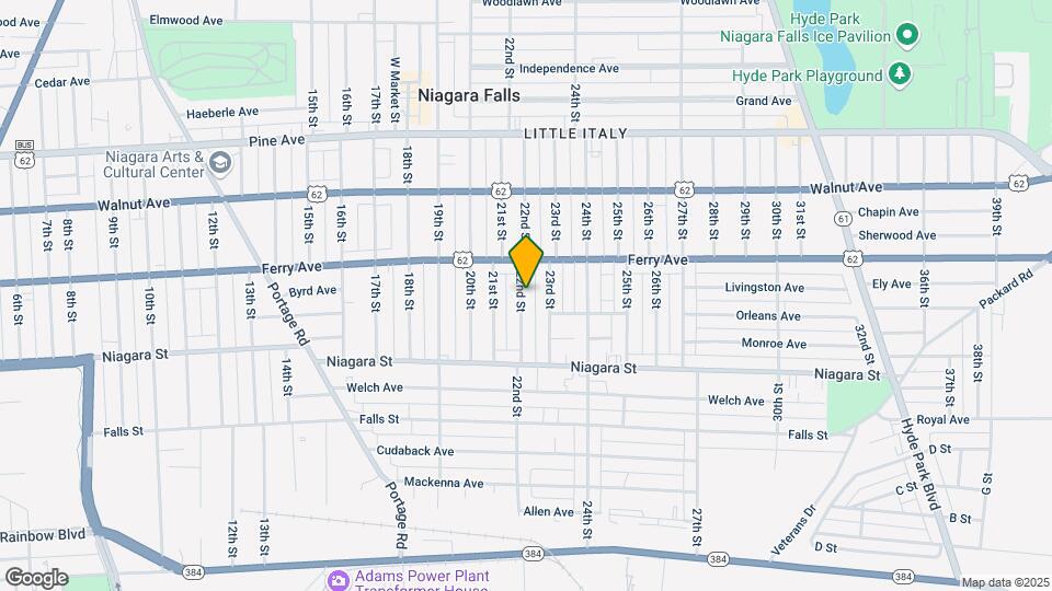 469 22nd St Map and Location Details