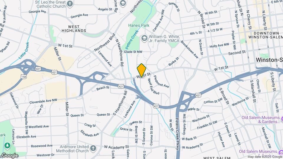 103 S Sunset Dr Map and Location Details
