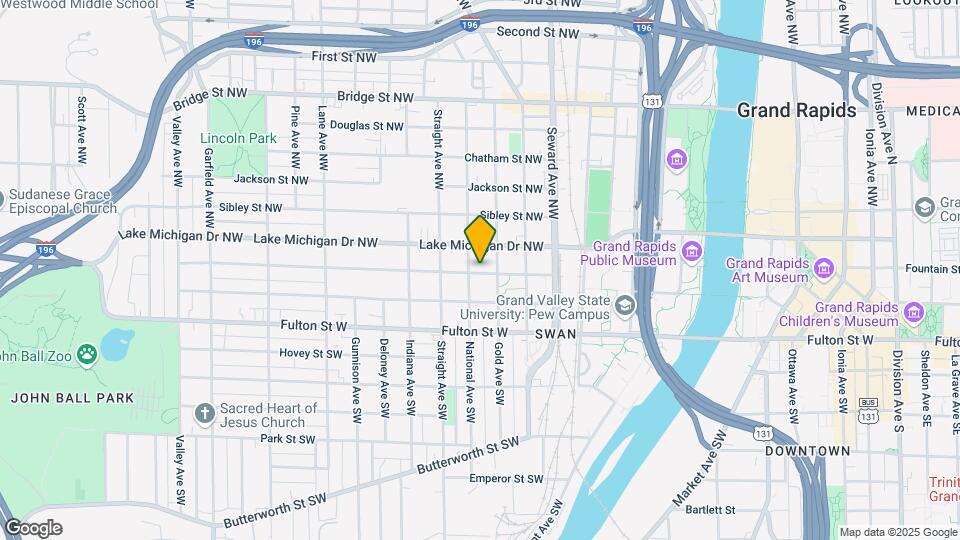 717 California St NW Map and Location Details