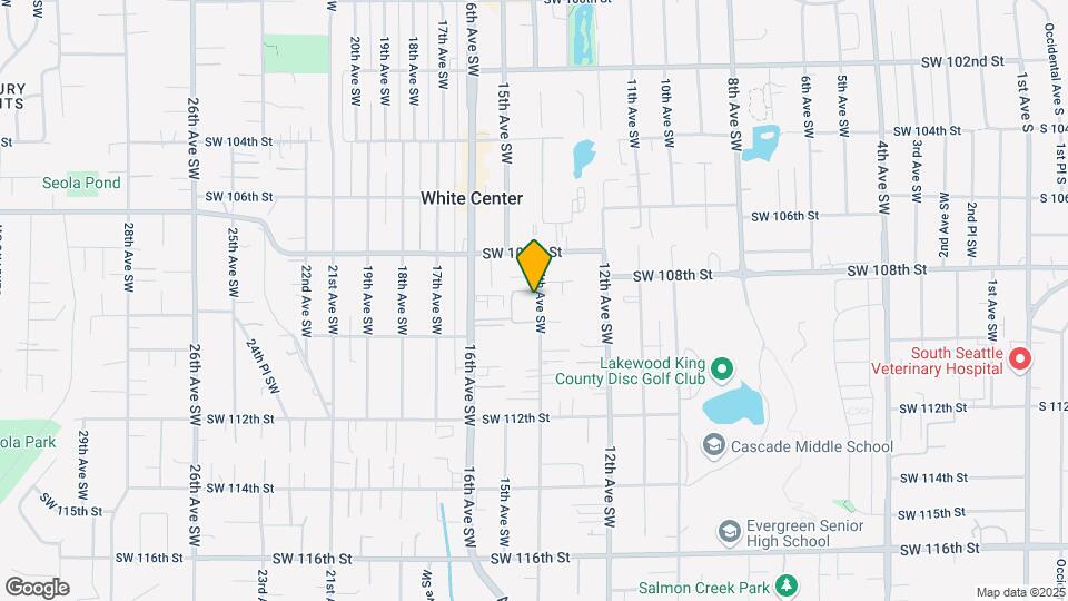 10739 14th Ave SW Map and Location Details
