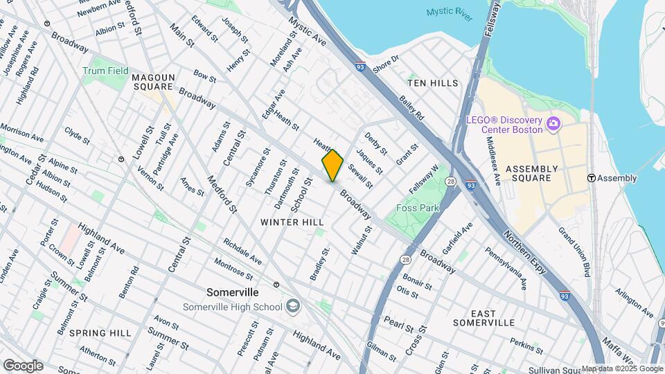 314 Broadway, Unit #403 Map and Location Details