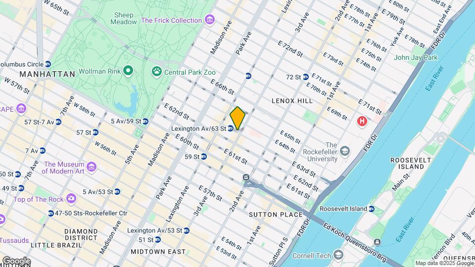 Beekman Townhouse Map and Location Details