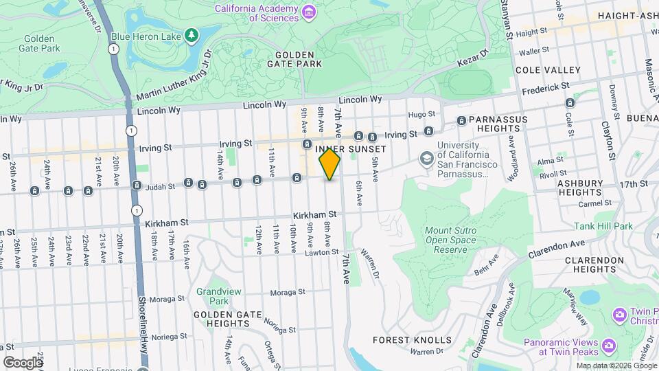 1418 8th Ave Map and Location Details