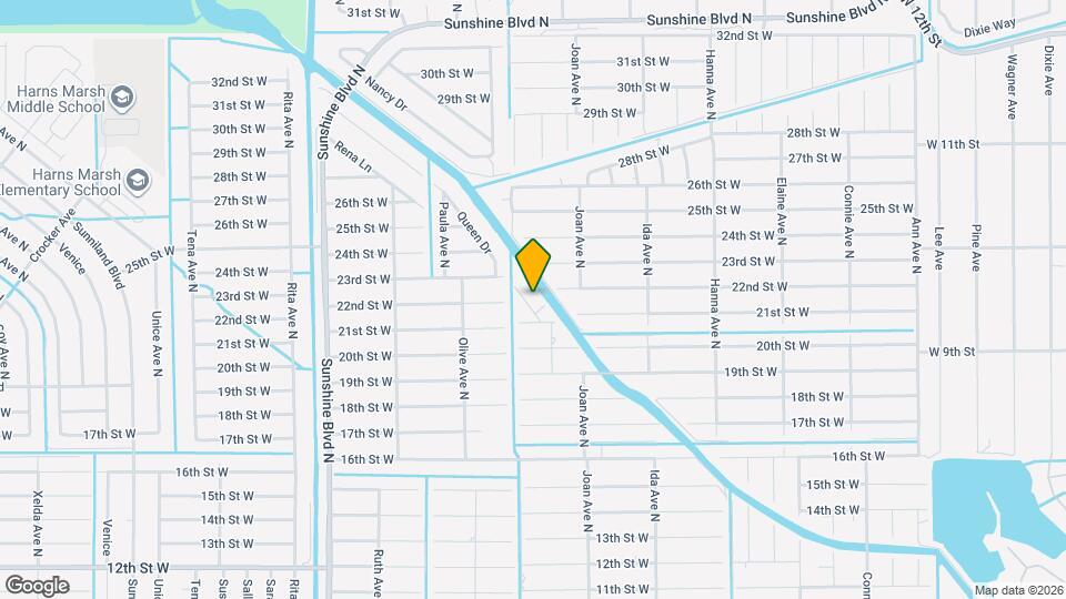 2106 Laura Ln Mapa y Detalles de la Ubicación