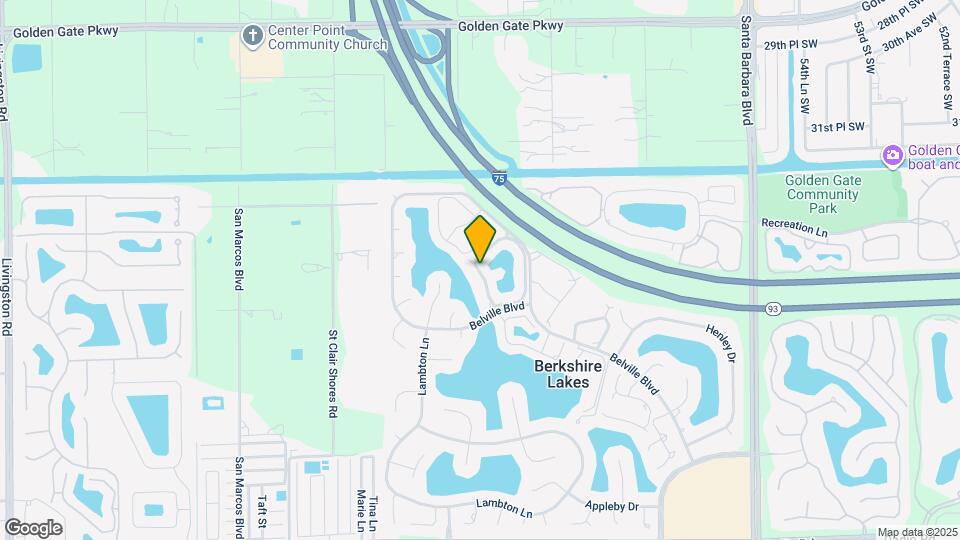 845 New Waterford Dr Map and Location Details