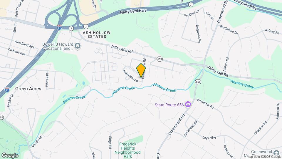 102 Waterford Ln Map and Location Details