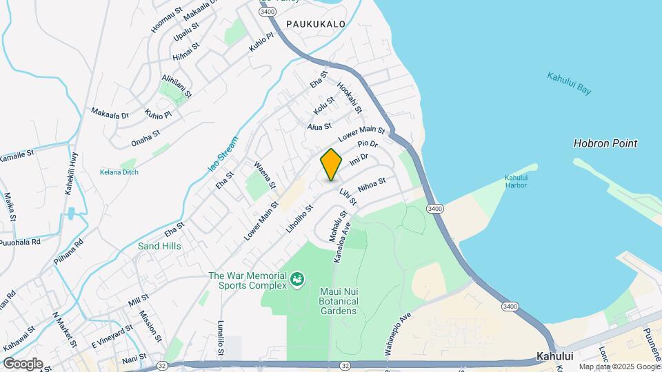 503 Liholiho St Mapa y Detalles de la Ubicación
