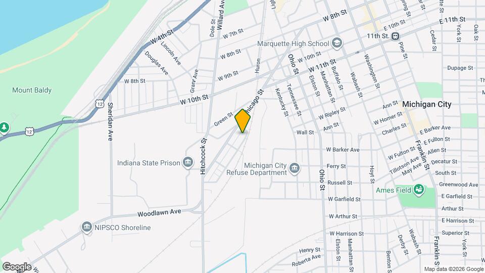 109 Columbia St Map and Location Details