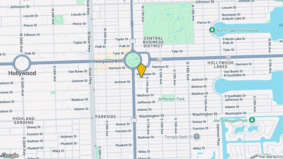1723 Jackson St Map and Location Details