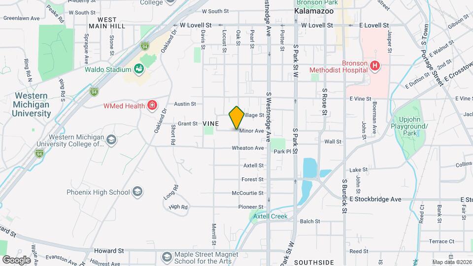 739 Minor Ave Map and Location Details