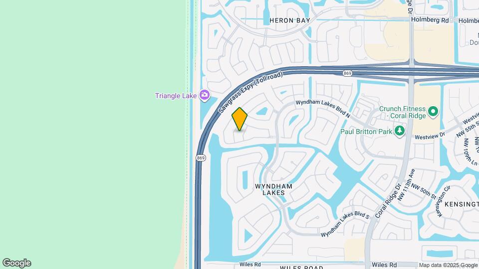 5338 NW 124th Way, Unit 42 Map and Location Details