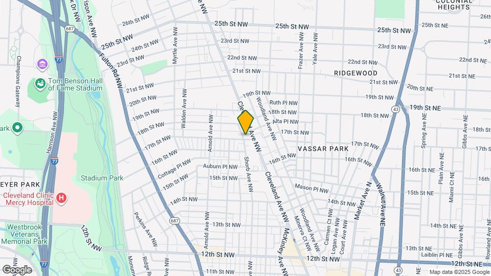 921 17th St NW Mapa y Detalles de la Ubicación