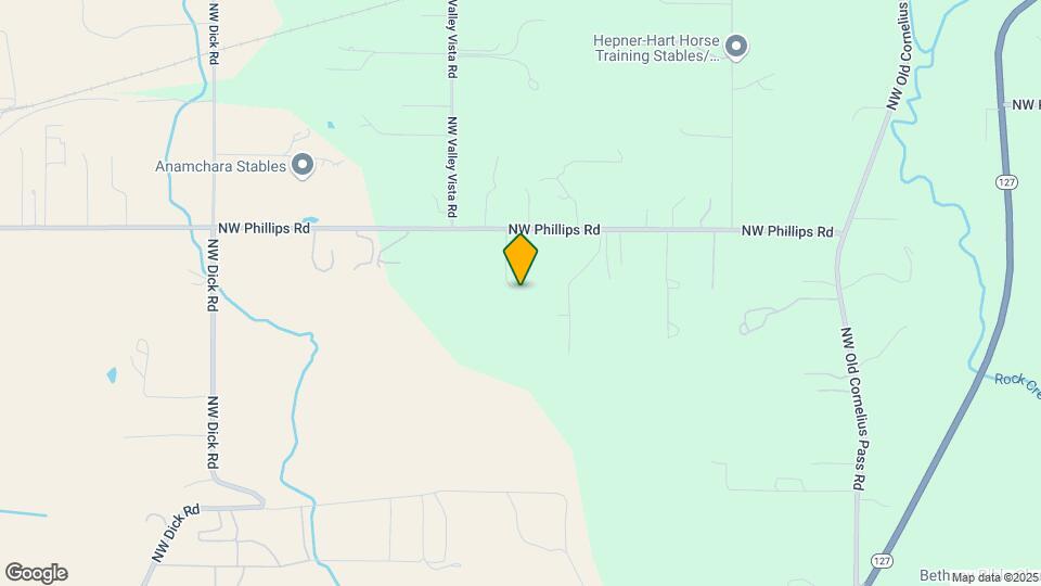 20360 NW Phillips Rd Map and Location Details