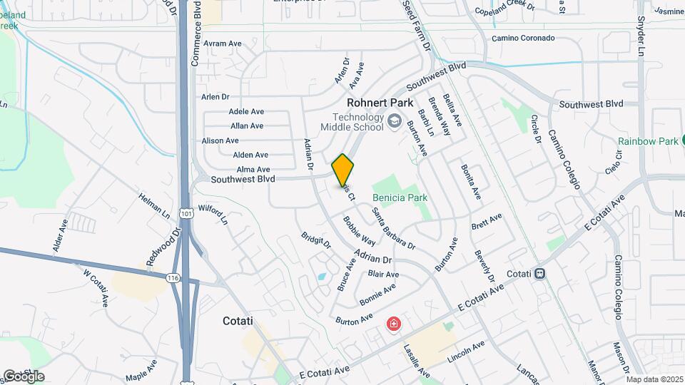 Sonoma Park Apartments Mapa y Detalles de la Ubicación