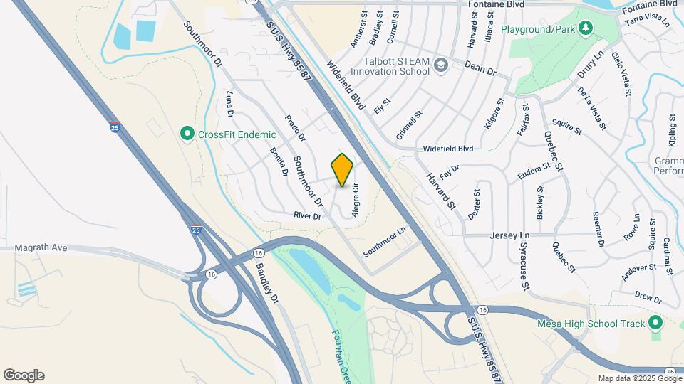 7125 Prado Dr Map and Location Details