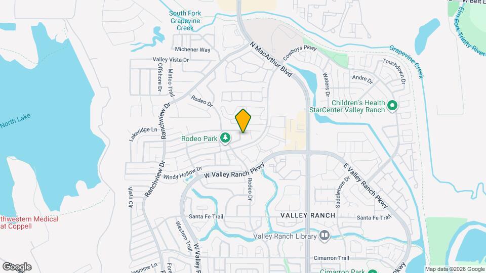 9816 Hickory Hollow Ln Map and Location Details