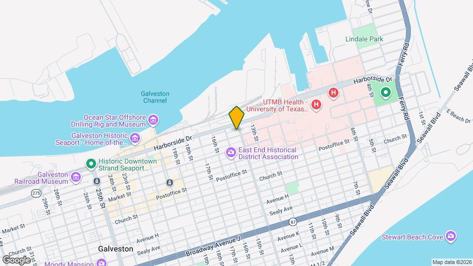 1408 The Strand Map and Location Details