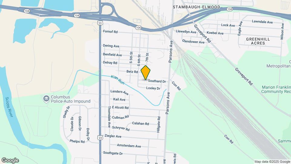 235 Southard Dr Map and Location Details
