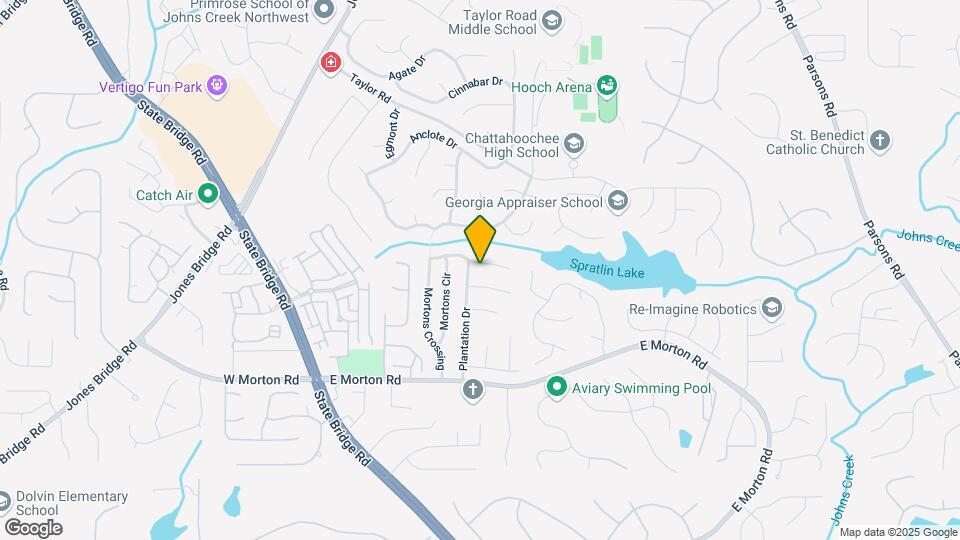 4875 Streamside Dr Map and Location Details
