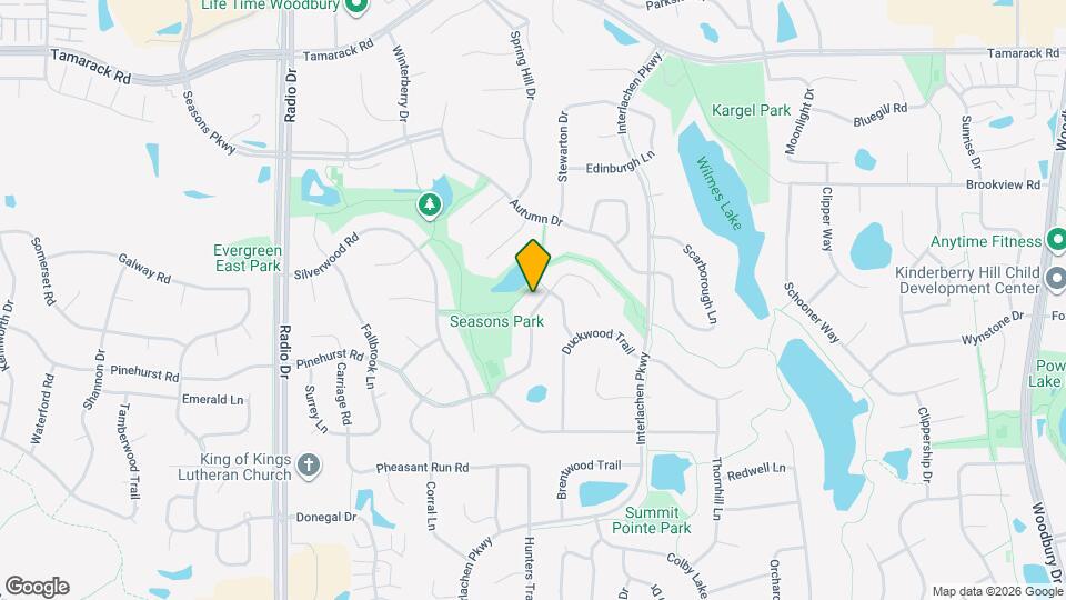 1222 Saddlebrook Ln Map and Location Details