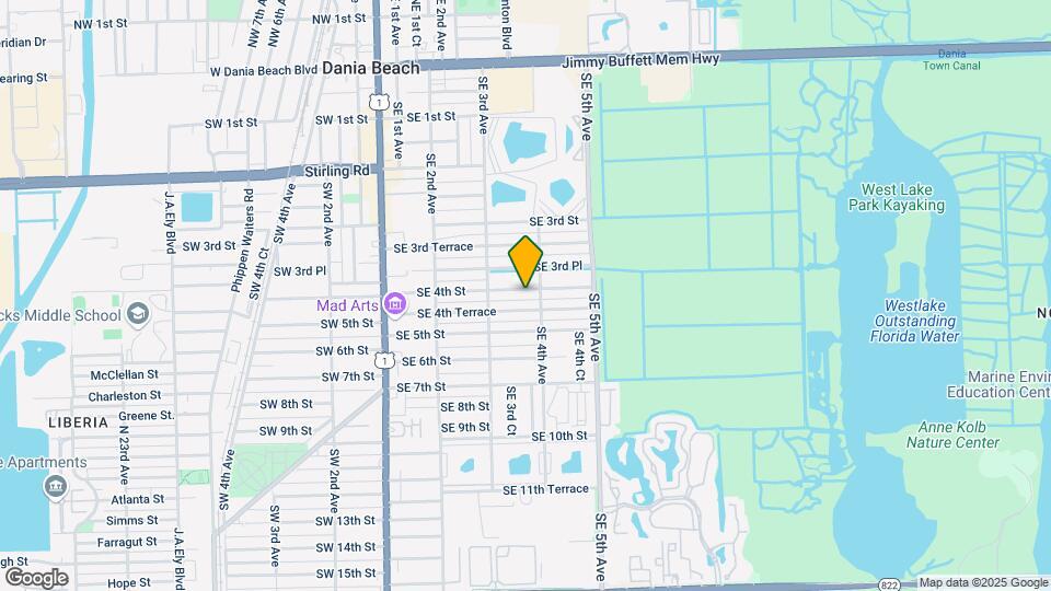 314 SE 4th St Map and Location Details