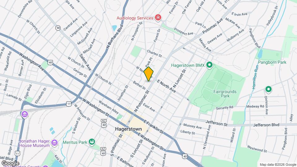 323 N Potomac St Mapa y Detalles de la Ubicación