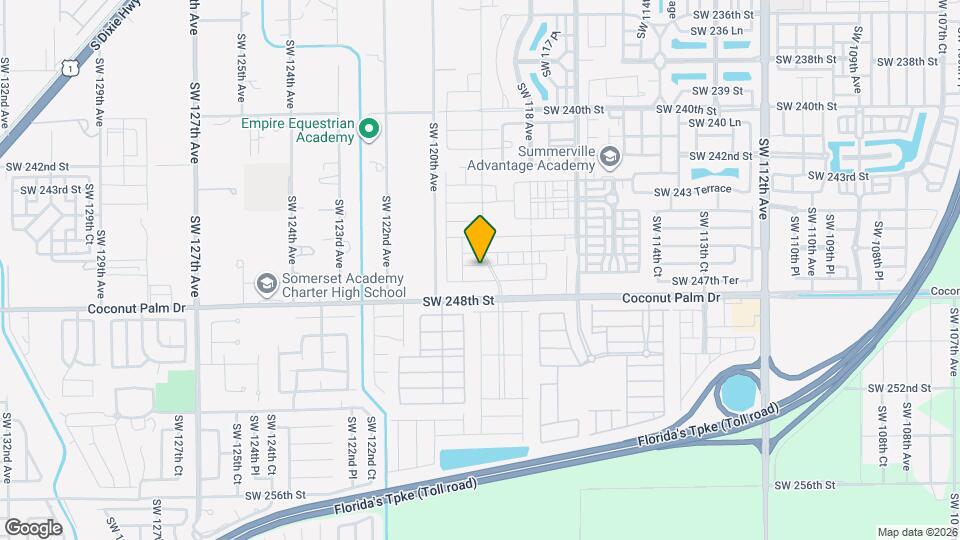 11916 SW 246th Ln Map and Location Details