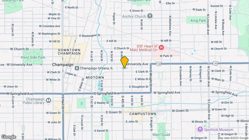 108 S 4th St Map and Location Details