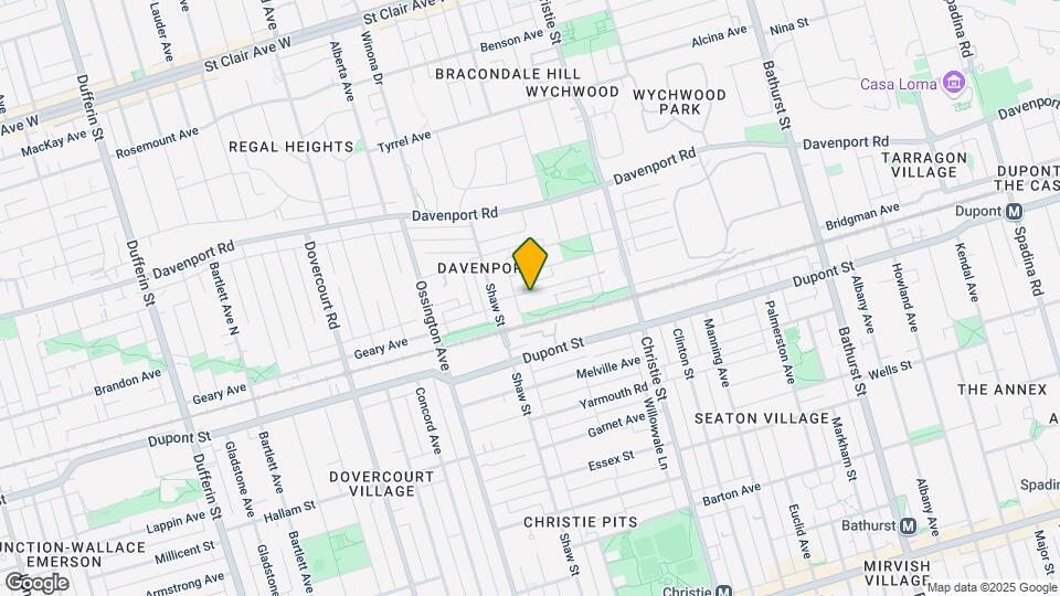 101-111 Wychcrest Ave Map and Location Details